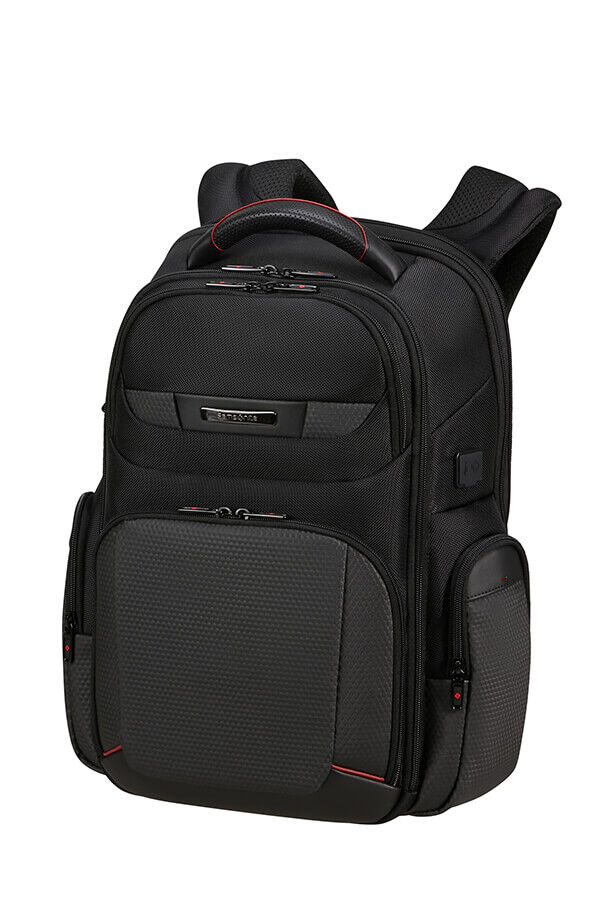 Samsonite Pro-DLX 6 Backpack 3 Volume Expandable 15.6'  Charcoal/Red