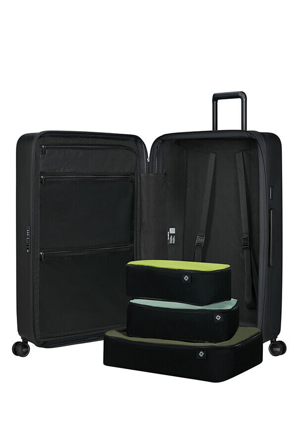 Samsonite Restackd Spinner Expandable 81cm  Black