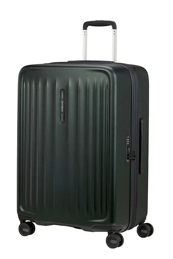 Samsonite Fyrm Spinner Expandable 67cm  Deep Green