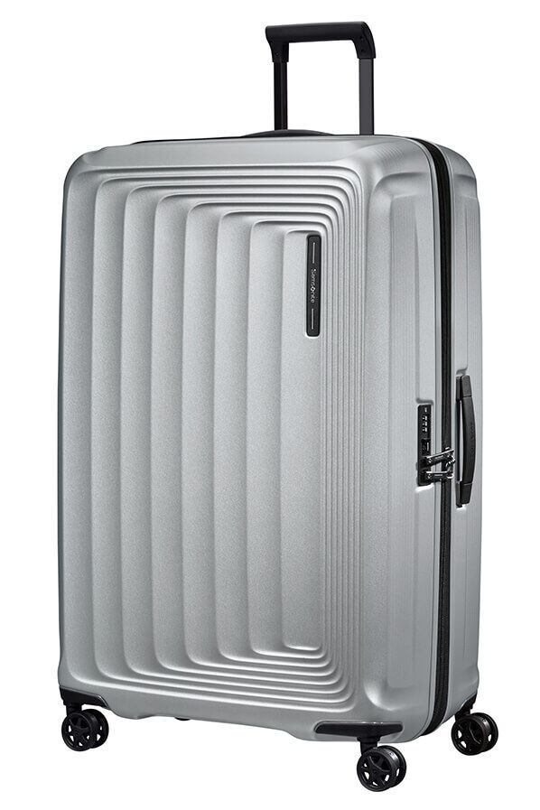 Samsonite Nuon Spinner Expandable 81cm  Mat s&oslash;lv