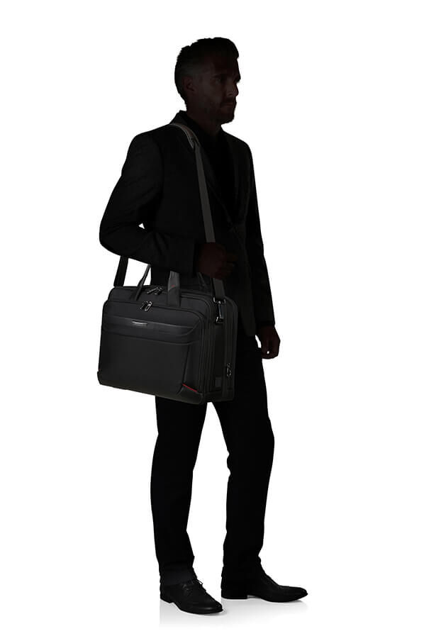 Samsonite Pro-Dlx 6 Bailhandle Expandable 17.3'  Sort