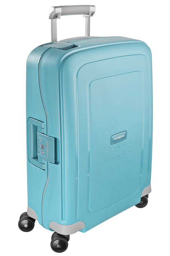 Samsonite S'Cure Spinner 55cm Aqua Blue