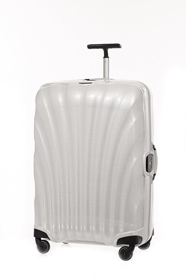 Samsonite Lite Locked Kuffert med 4 hjul 75cm Offwhite