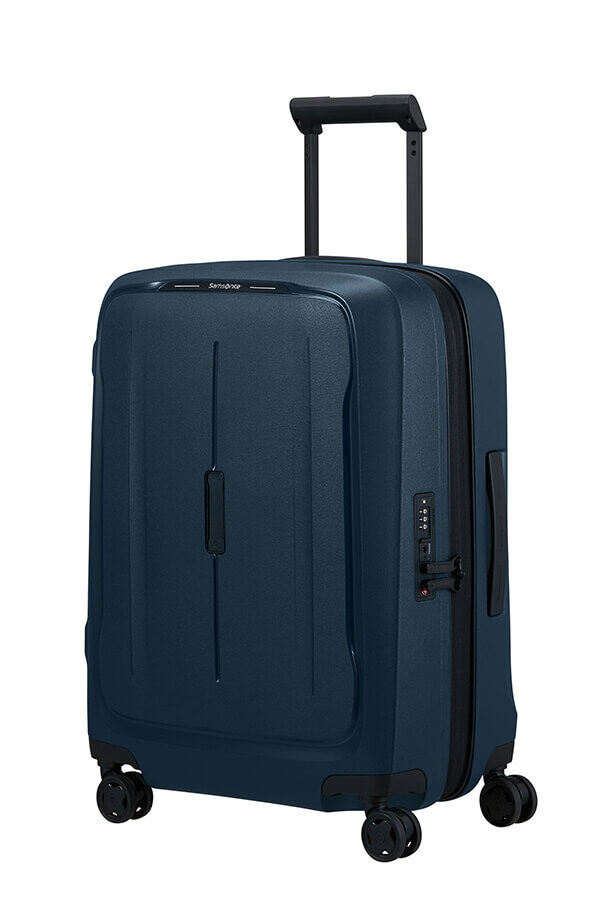 Samsonite Essens Spinner Expandable ZIP 55cm  Midnatsbl&aring;