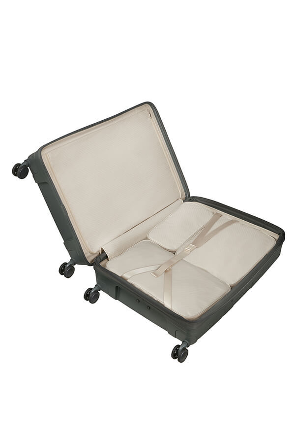 Samsonite Paralux Spinner Expandable Large Sp 75cm  Oliven