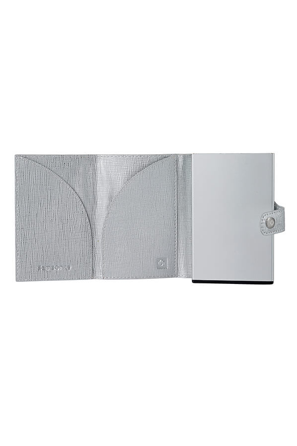 Samsonite Alu Fit 202 - Slide-up Wallet  S&oslash;lv