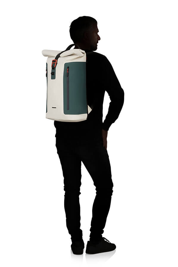 Samsonite Coatify Biz Rolltop Backpack 15.6'  Matt Quartz/Ivy