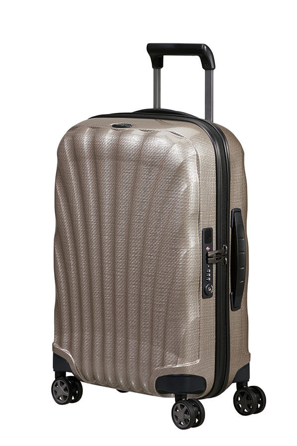 Samsonite C-Lite Spinner Expandable 55cm  Ivory gold