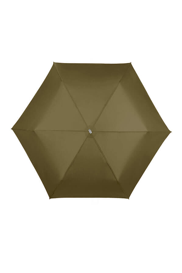 Samsonite Alu Drop S 3 Sect. Manual Flat  M&oslash;rk oliven