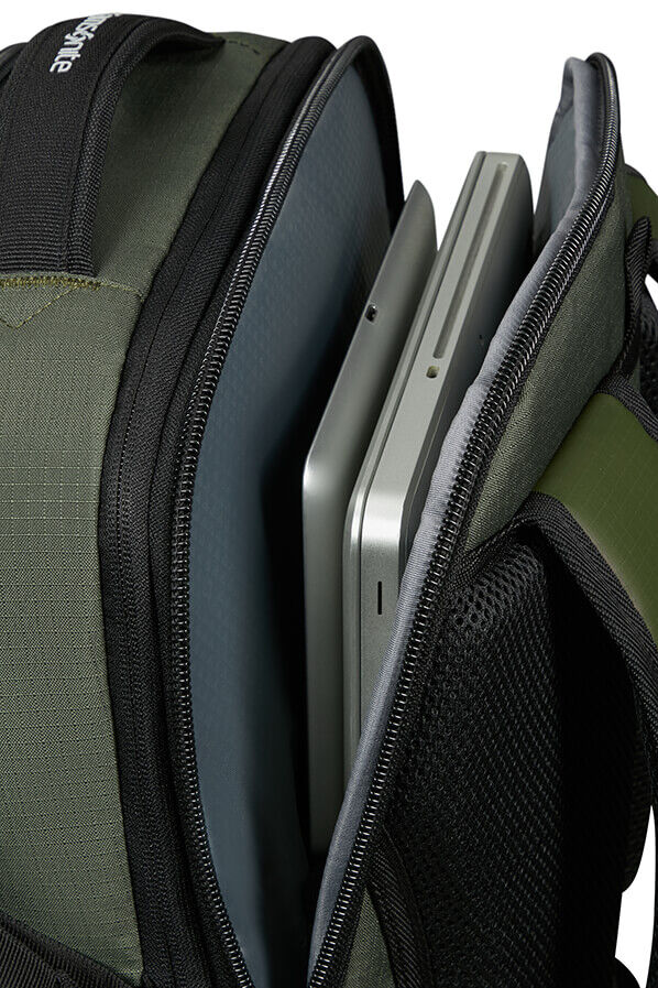 Samsonite Roadseeker Laptop Backpack Expandable L  M&oslash;rk oliven