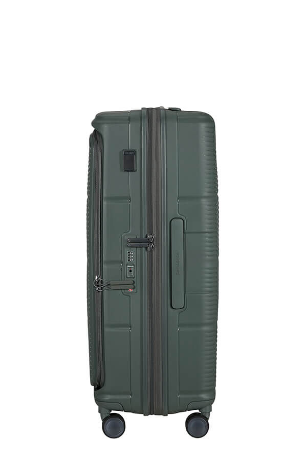 Samsonite Paralux Spinner Expandable Large Sp 75cm  Oliven