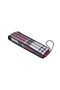 Samsonite Alu Drop S 3 Sect. Manual Flat  Garnet Red Check
