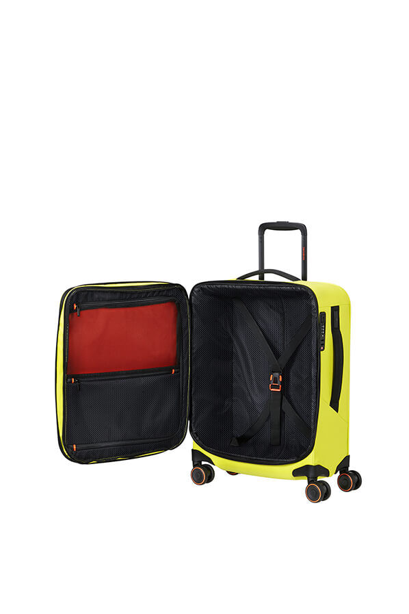 Samsonite Glazed Spinner Expandable 55cm  Lime Punch