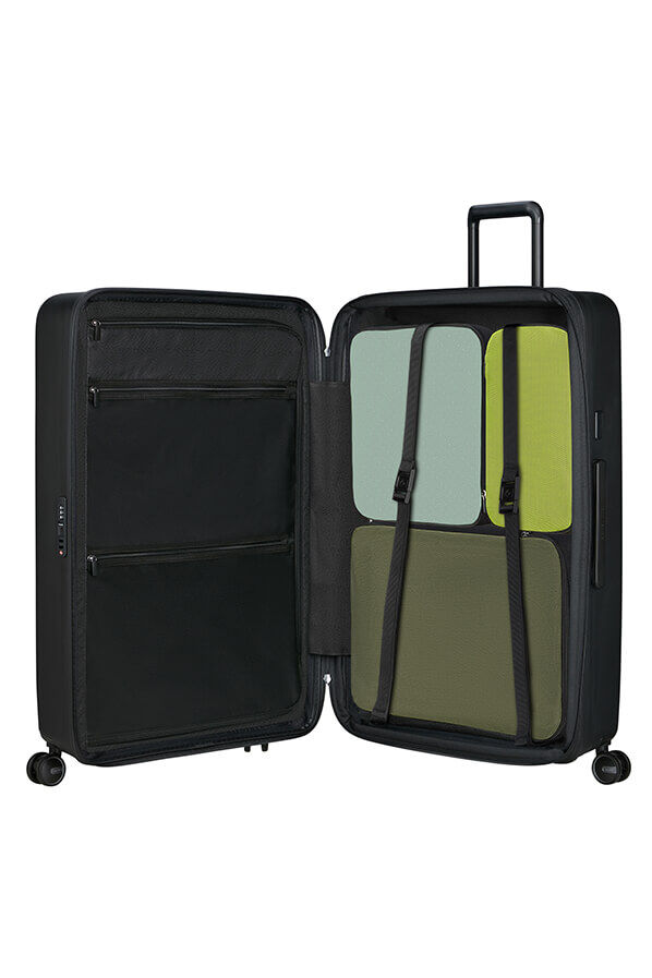 Samsonite Restackd Spinner Expandable 81cm  Black