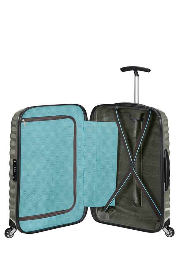 Samsonite Lite-Shock Spinner 55cm  Metallisk gr&oslash;n