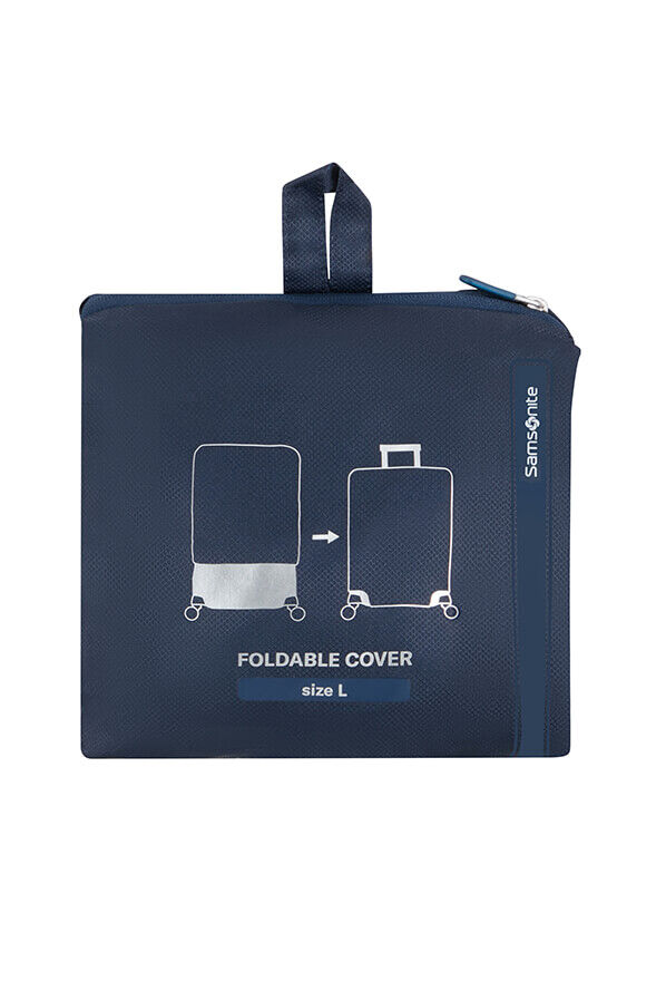 Samsonite Ta Revolution Foldable Luggage Cover L  Midnight Blue