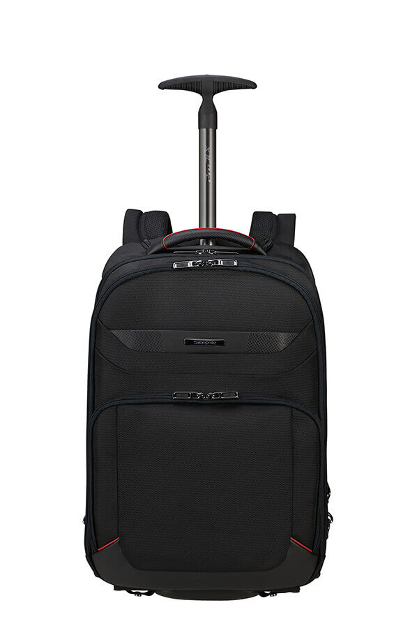 Samsonite Pro-DLX 6 Laptop Backpack with Wheels  17.3inch Sort