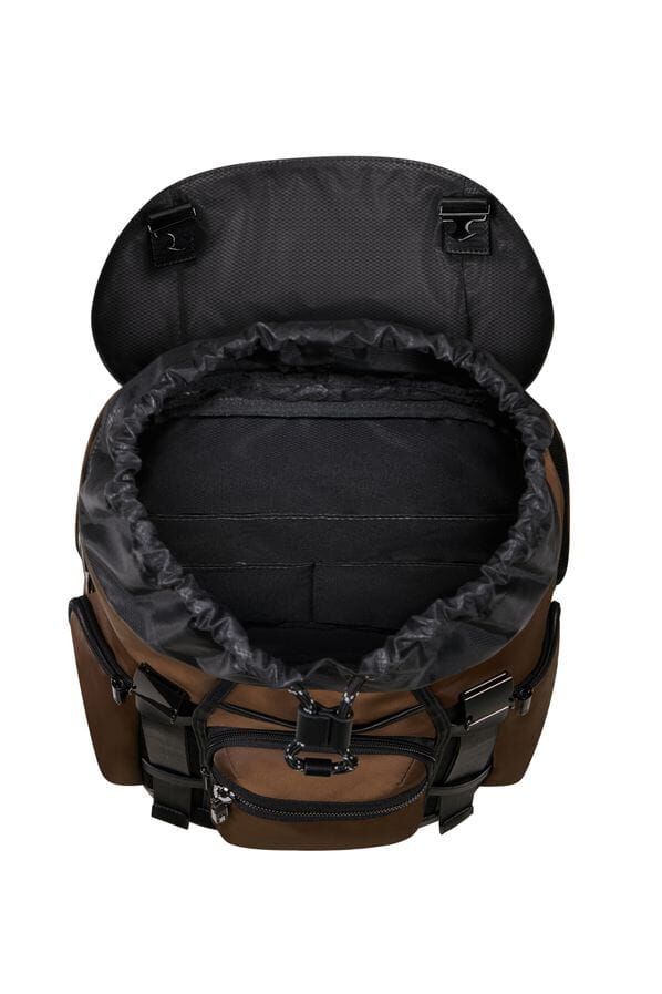 Samsonite Relyon Backpack M 15.6'' with flap  Brown