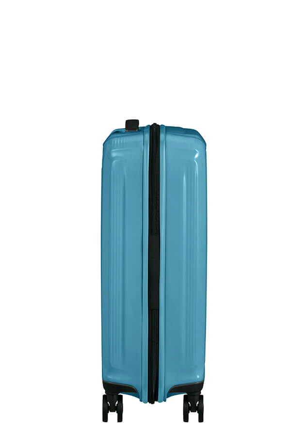 Samsonite Nuon Spinner Expandable 55cm  Metallic Ocean Blue