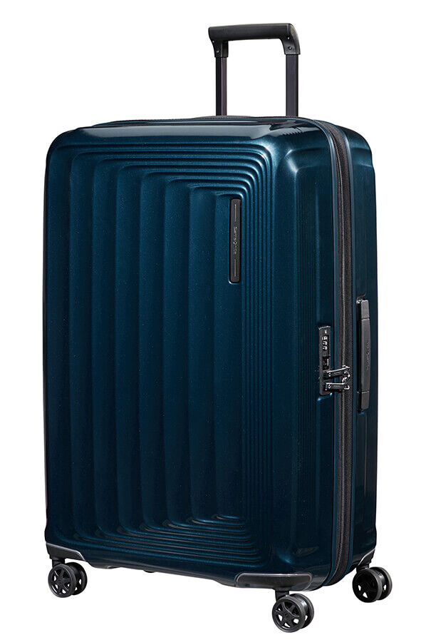 Samsonite Nuon Spinner Expandable 75cm  Metallic Dark Blue