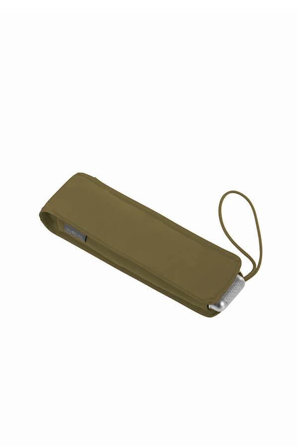 Samsonite Alu Drop S 3 Sect. Manual Flat  M&oslash;rk oliven