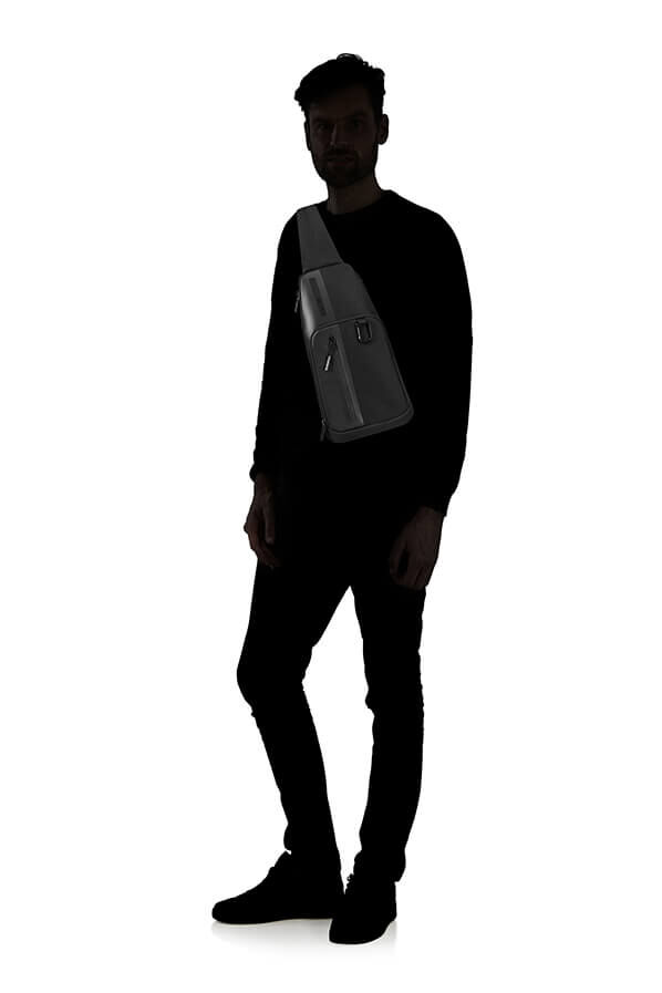 Samsonite Biz2go Slingbag M  Black