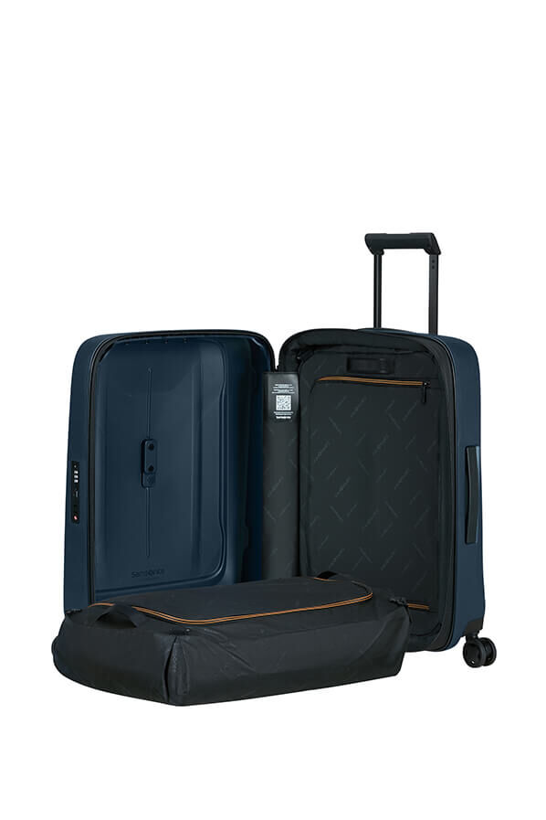 Samsonite Essens Spinner Expandable ZIP 55cm  Midnatsbl&aring;