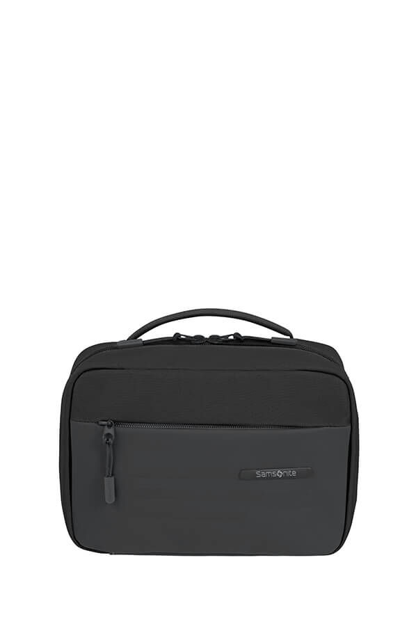 Samsonite Stackd Toilet Kit Hannging Toilet Kit  Black