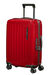 Samsonite Nuon Ekspanderbar kuffert med 4 hjul 55 cm Metallisk rød