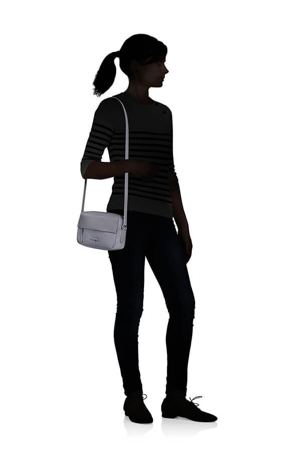 Samsonite Zalia 3.0 Shoulder Bag 2 Comp  S&oslash;lvgr&aring;