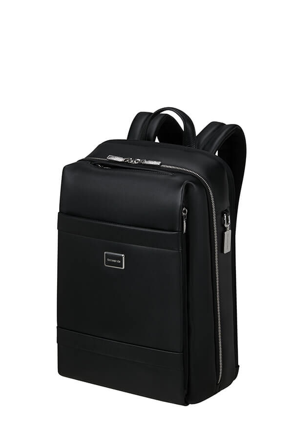 Image Biz Leather Backpack 14.1" | Samsonite Image Biz Leather Backpack 14.1'  Black