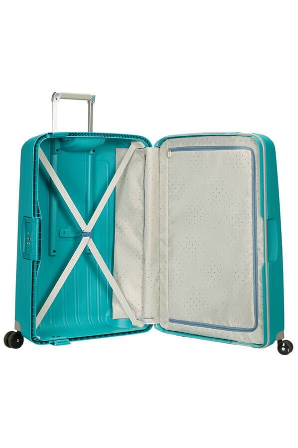Samsonite S'Cure Spinner 75cm Aqua Blue