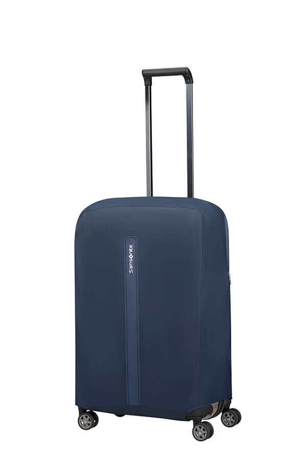 Samsonite Ta Revolution Foldable Luggage Cover M  Midnatsbl&aring;