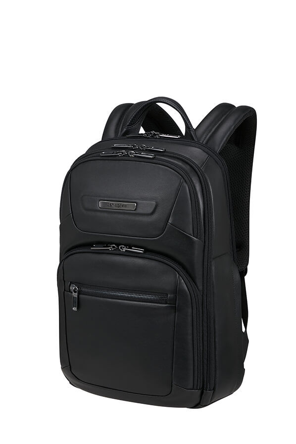Samsonite Pro-Dlx 6 Leather Backpack 14.1'  Sort