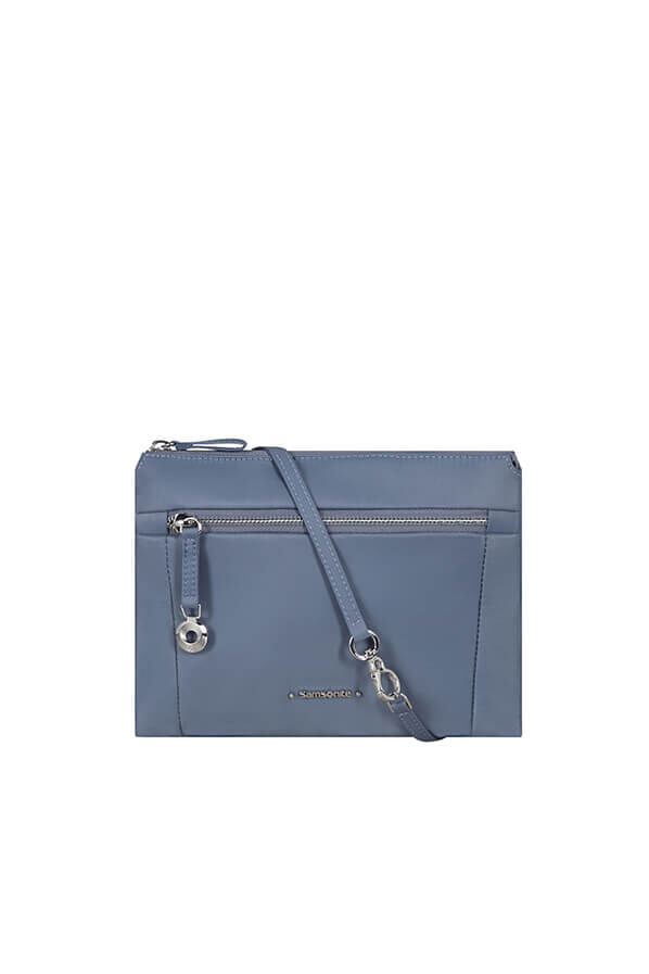 Samsonite Move Journey Mini Shoulder Bag 2 Compartments  Storm Blue