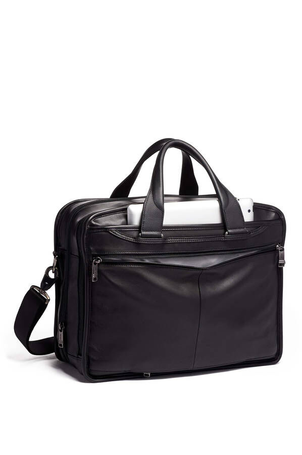 TUMI Alpha 2 EXP ORG LAPTOP BRIEF  Black
