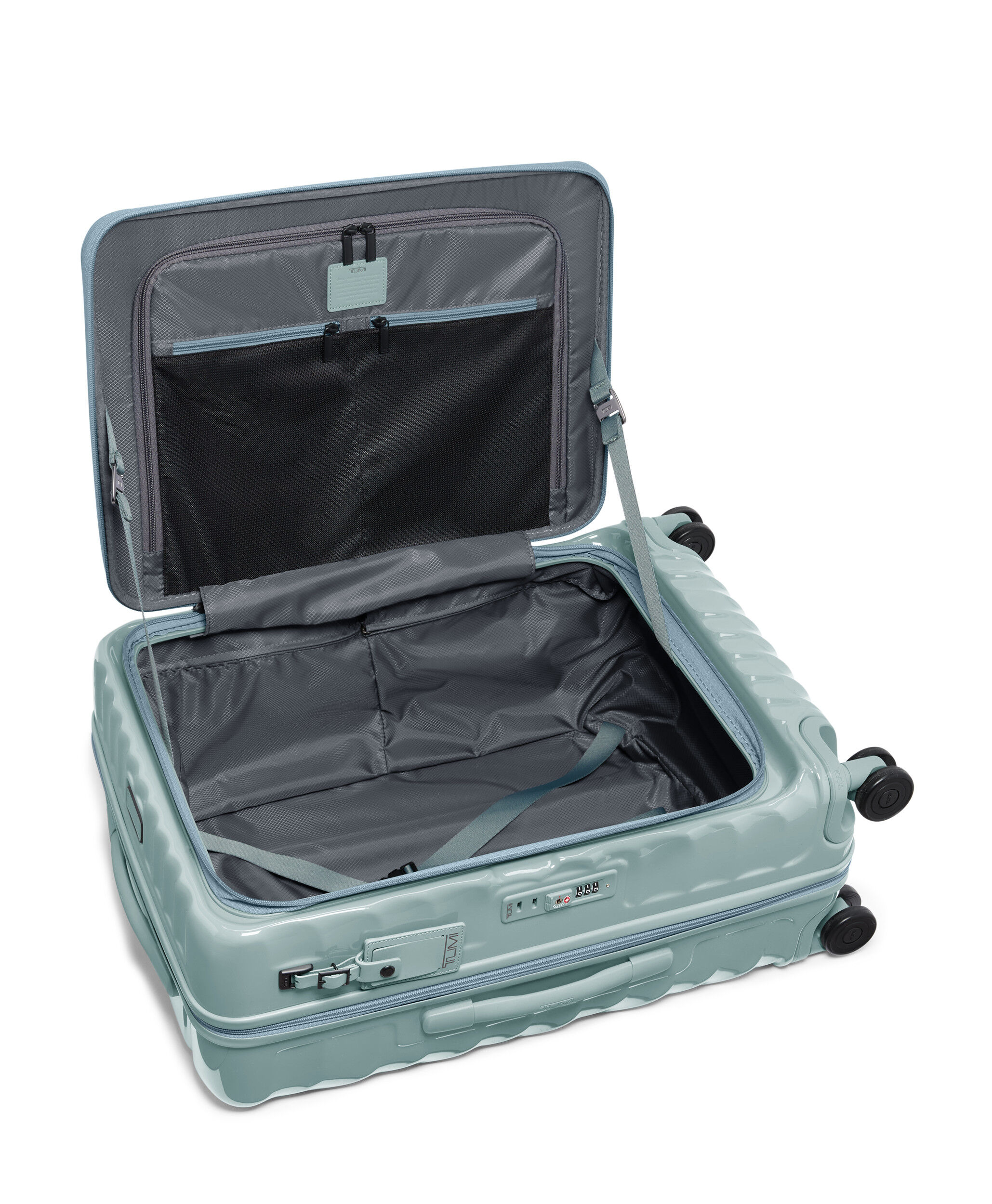 19 Degree Front Access Ekspanderbar kuffert med 4 hjul 66 cm