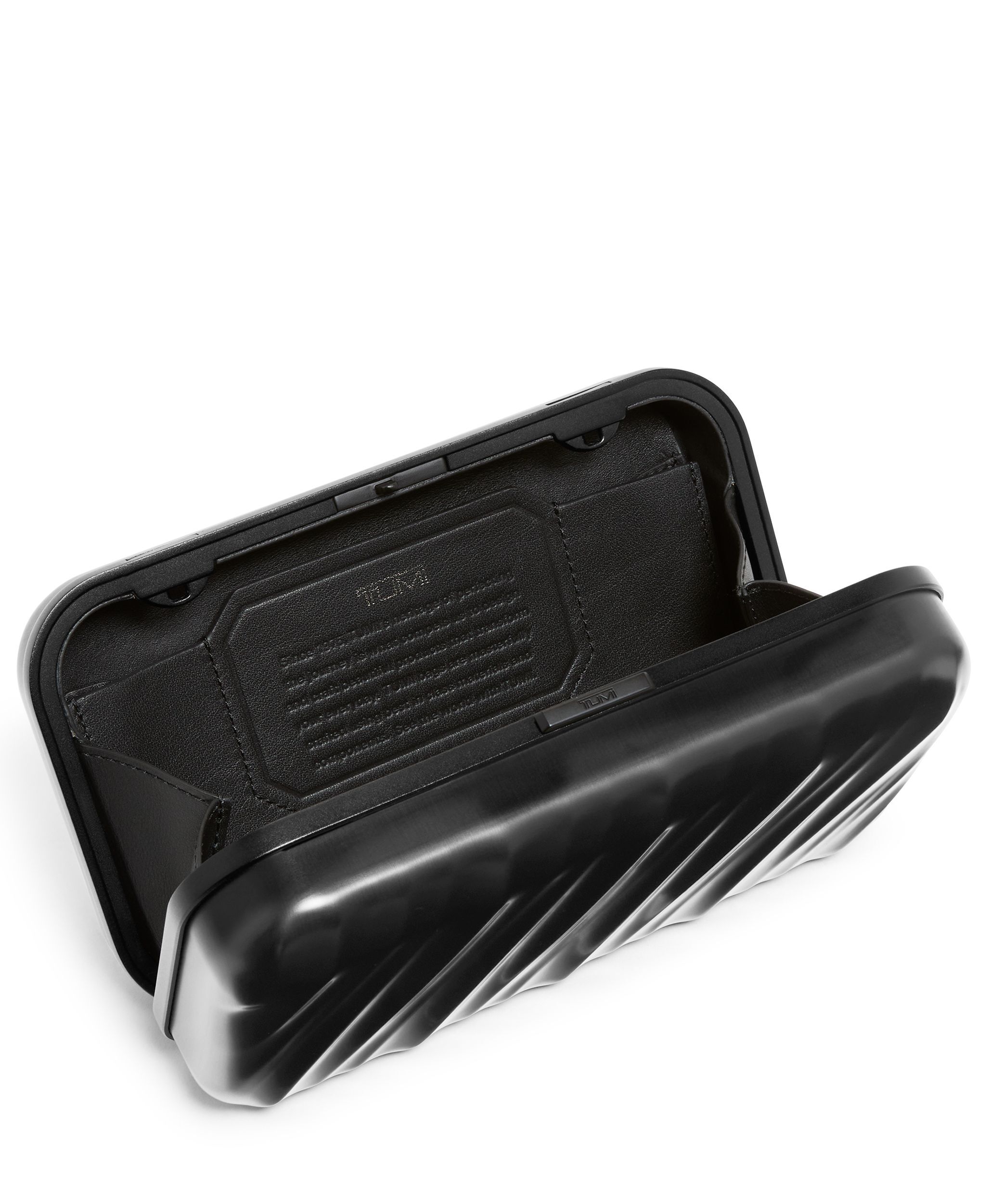 TUMI 19 Degree Aluminum MINAUDIERE Matte Black