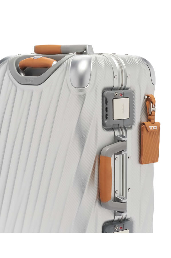 TUMI 19 Degree Aluminum INTERNATIONAL CARRY-ON Texture Silver