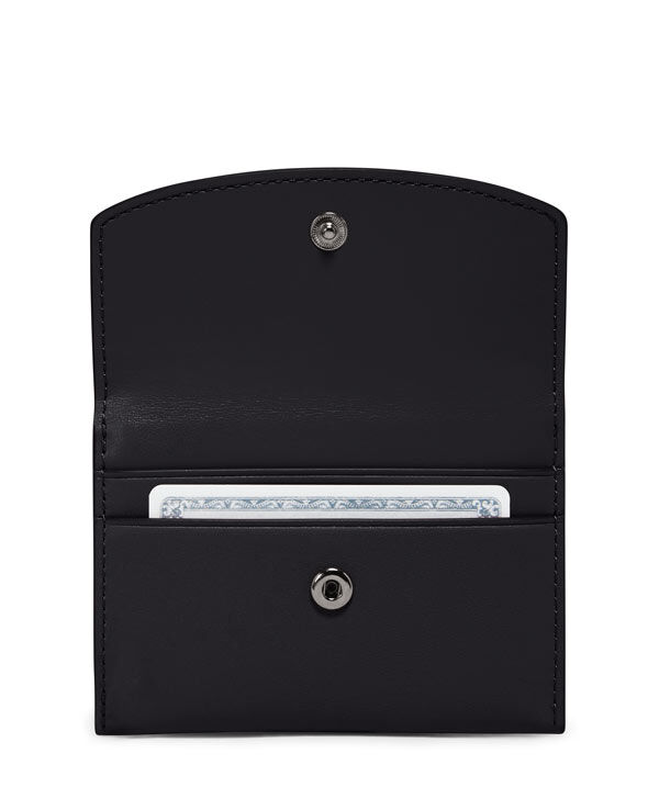 TUMI Belden FLAP CARD CASE  Black