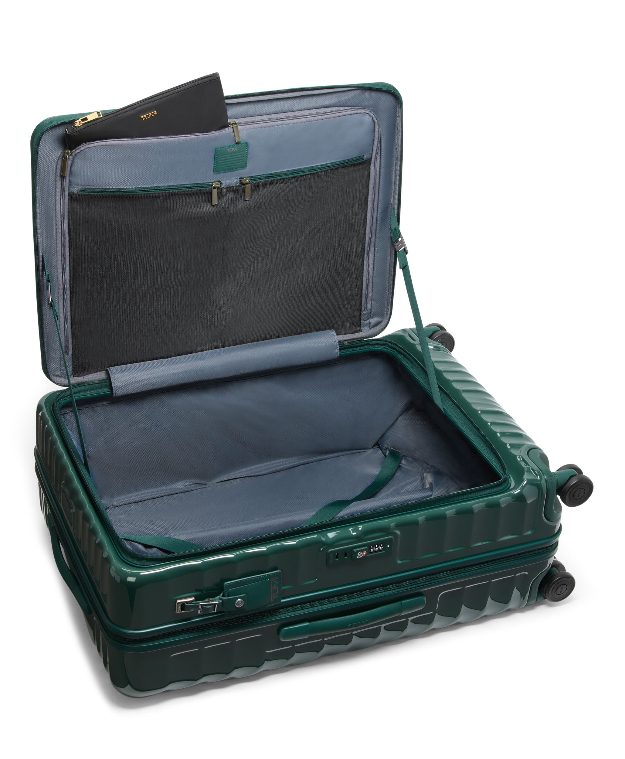 19 DEGREE FRONT ACCESS Ekspanderbar kuffert med 4 hjul 66 cm