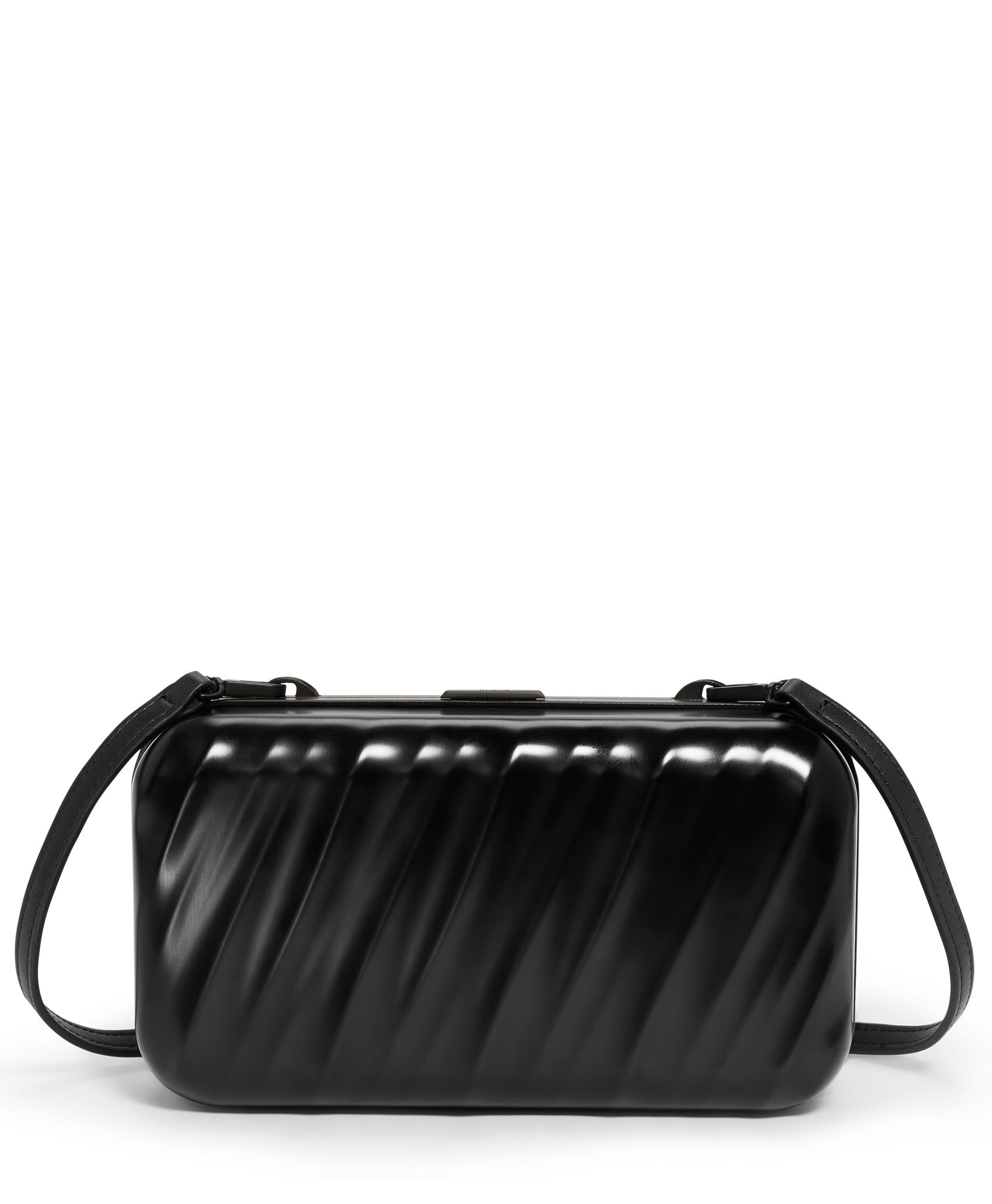 TUMI 19 Degree Aluminum MINAUDIERE Matte Black