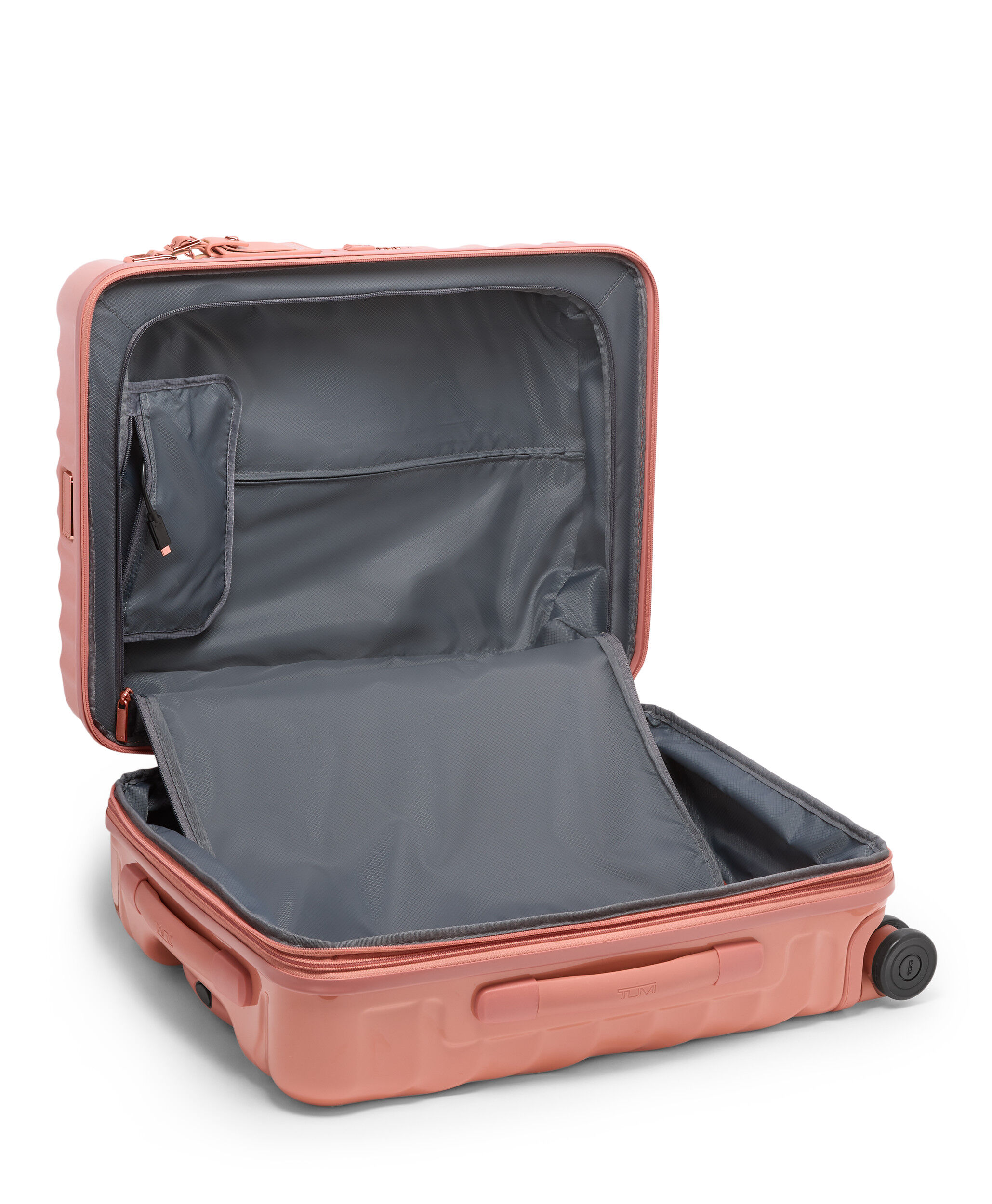 19 Degree Ekspanderbar kuffert med 4 hjul 55 cm - Cont. | TUMI Large Expandable Cabin