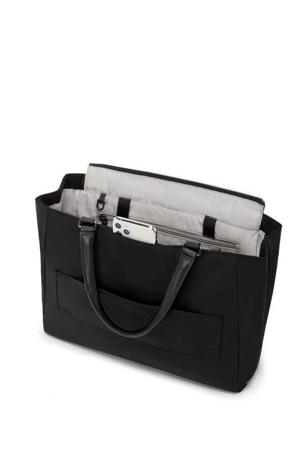 TUMI Voyageur VALETTA MEDIUM TOTE  Black/Gunmetal