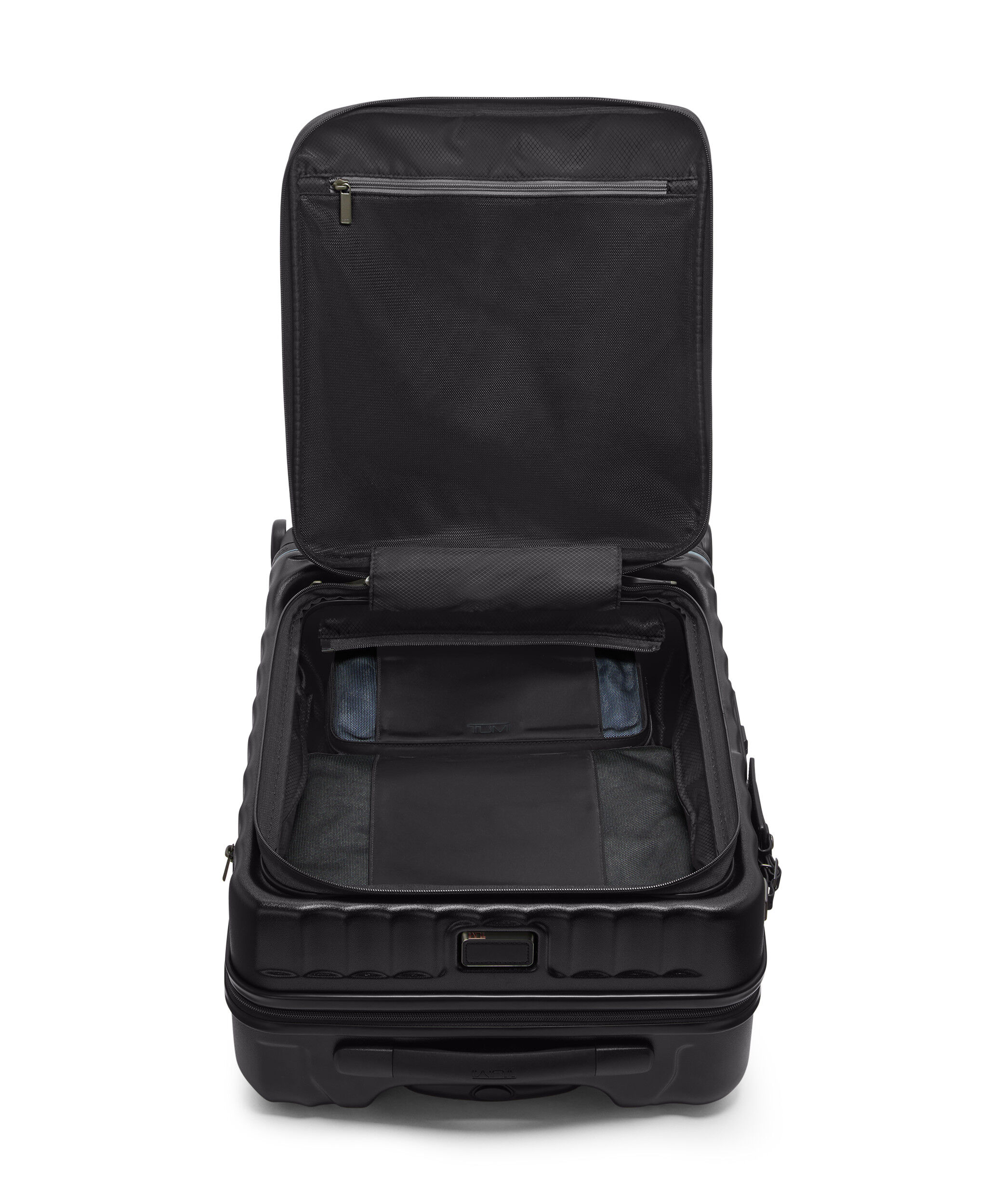 19 Degree Front Access Ekspanderbar kuffert med 4 hjul 55cm