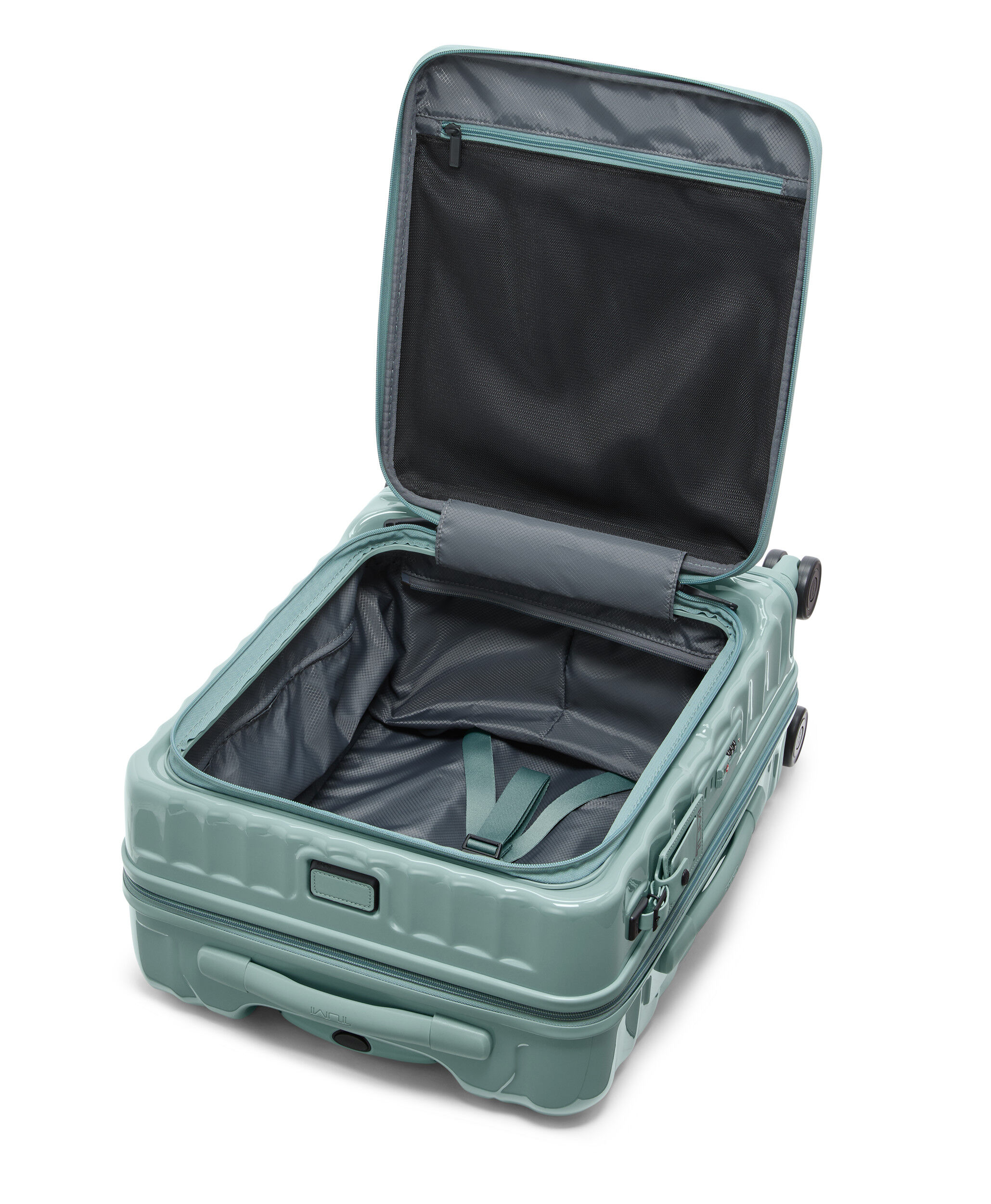 19 Degree Front Access Ekspanderbar kuffert med 4 hjul 55cm