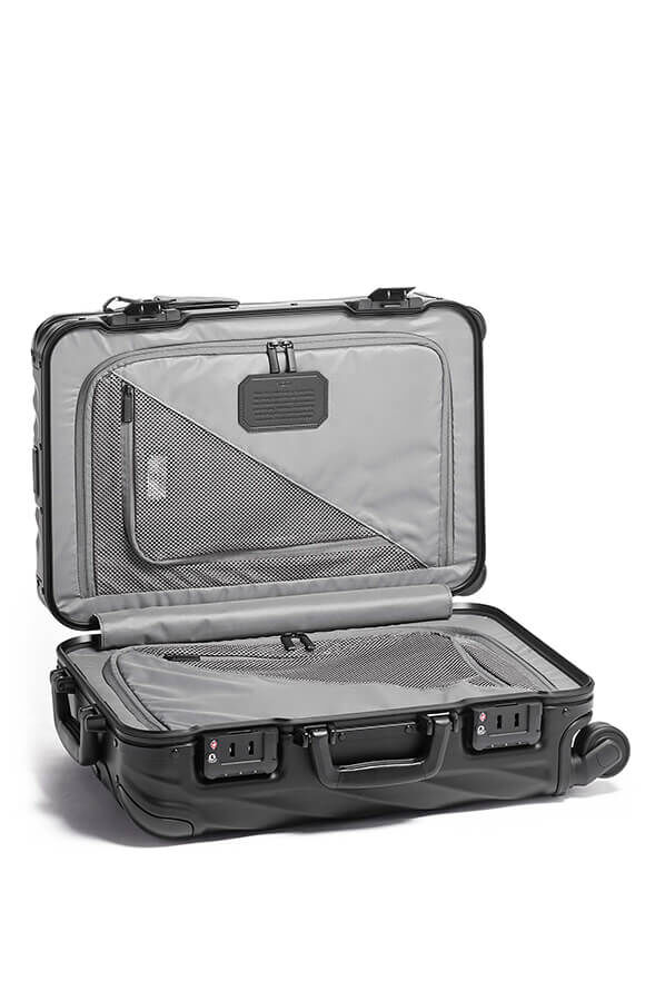 TUMI 19 Degree Aluminium INTERNATIONAL CARRY-ON Matte Black