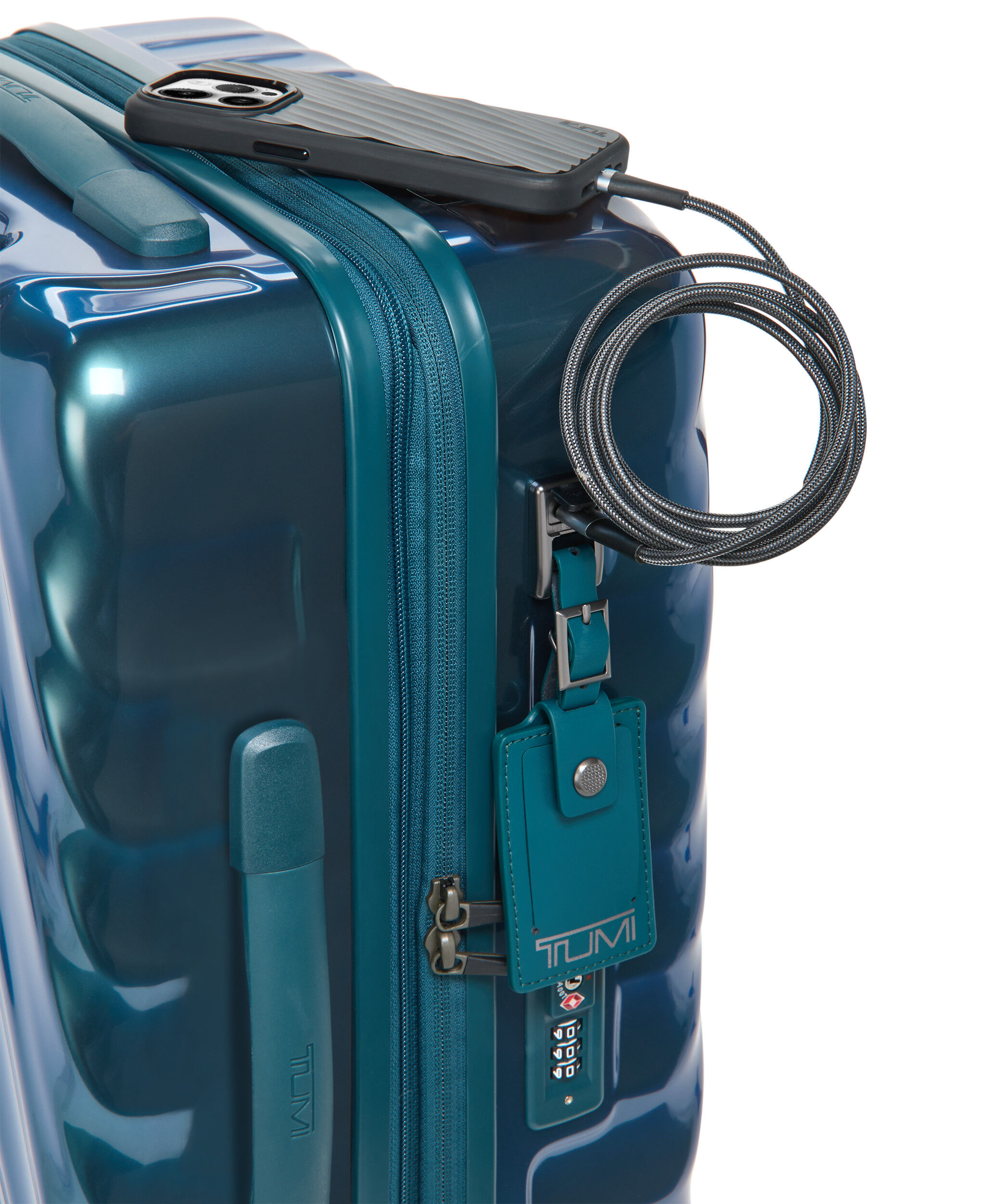 19 Degree Ekspanderbar kuffert med 4 hjul 55 cm - Int.