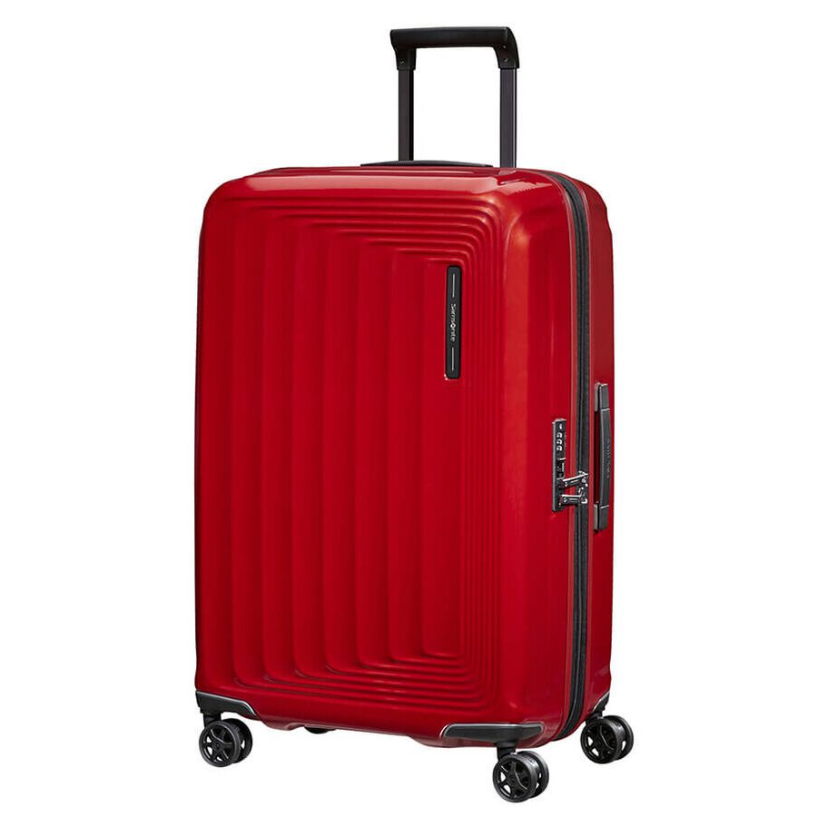 Udvinding Paranafloden Guinness Nuon Spinner Expandable 69cm Metallisk rød | Rolling Luggage Danmark